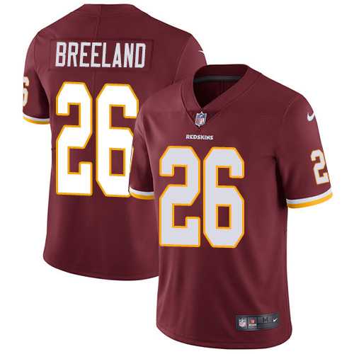 Nike Washington Redskins #26 Bashaud Breeland Burgundy Red Team Color NFL Vapor Untouchable Limited Jersey,We sell and wholesale Nike Washington Redskins #26 Bashaud Breeland Burgundy Red Team Color NFL Vapor Untouchable Limited Jersey on line form chian!